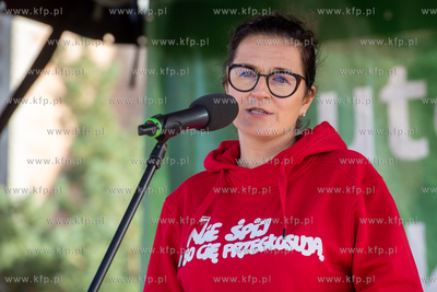 Targ Węglowy w Gdańsku. Piknik rodzinny podczas którego...