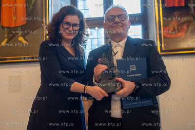 Ratusz Głównomiejski. Wręczenie Nagrody Naukowej...