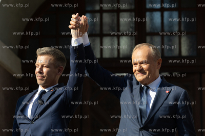 Gdańsk. Spotkanie premier Donald Tusk  premier Węgier...