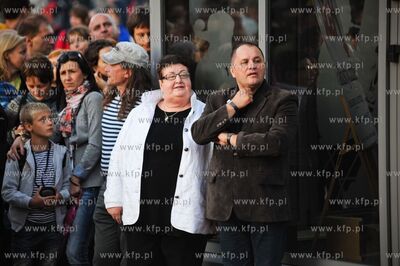 Gdansk. Dziedziniec Polskiej Filharmoni Baltyckiej....