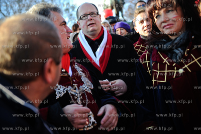 Gdansk. Parada z okazji 93 rocznicy odzyskania przez...