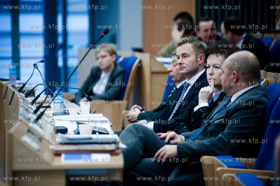 Gdansk. XIV sesja Sejmiku Wojewodztwa Pomorskiego,...