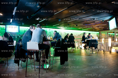 Gdansk. PGE Arena. Oficjalne otwarcie pubu T29 Bar....