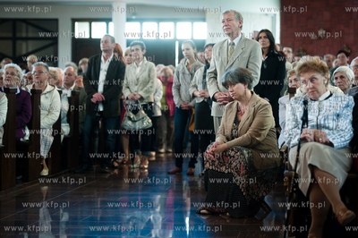 Gdansk. Kosciol p.w. Opatrznosci Bozej. Wizyta watykanskiego...