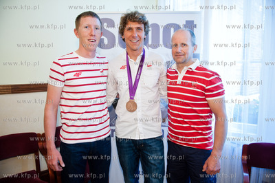 Sopot. Urzad Miasta. Spotkanie z olimpijczykiem Przemyslawem...