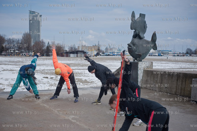 Gdynia. Restauracja F.Minga. Konferencja prasowa inaugurujaca...