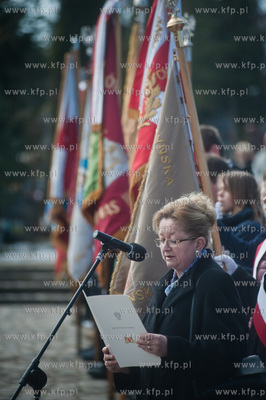 Kwatera Sybirakow na cmentarzu Lostowickim w Gdansku....