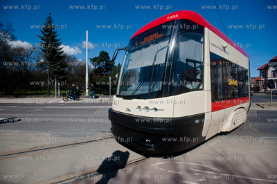 Gdansk. Petla tramwajowa w Oliwie.
20.04.2013
fot....