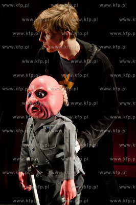 Gdansk. Teatr Wybrzeze. Scenie Malarnia. Proba medialna...