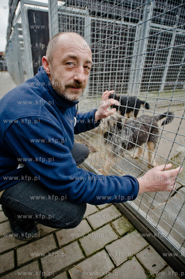 Gdansk. Schronisko dla bezdomych zwierzat Promyk. Akcja...