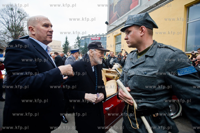 Gdansk. Obchody 55 lecia Polskiego Rock & Rolla. Odsloniecie...