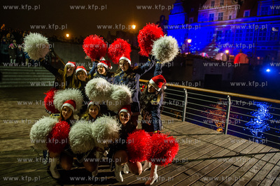 Gdansk. Przywitanie Swietego Mikolaja, parada zaczarowanego...