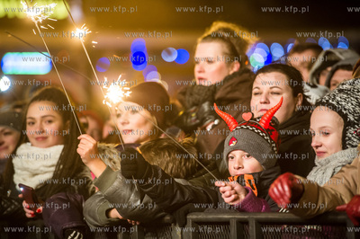 Gdansk. Targ Weglowy. 23 Final Wielkiej Orkiestry Swiatecznej...