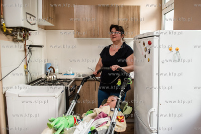 Gdansk. 8-letni Pawela, cierpiacy na rdzeniowy zanik...