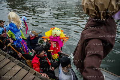 Gdansk. Wspolny przemarsz pod haslem Radoscia powitaj...