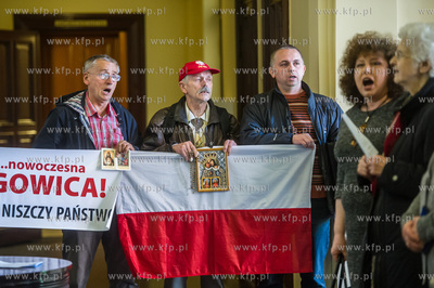 Gdansk. Nowy Ratusz. XXIII Sesja Rady Miasta Gdanska....