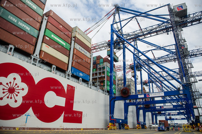 Do DCT Gdańsk zawinął największy kontenerowiec...