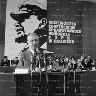 Wojewódzka Konferencja Sprawozdawczo-Wyborcza PZPR...