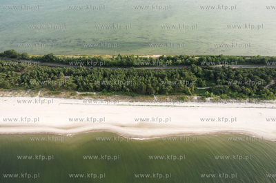 Polwysep Helski z Lotu Ptaka. Jedno z najwezszych miejsc...