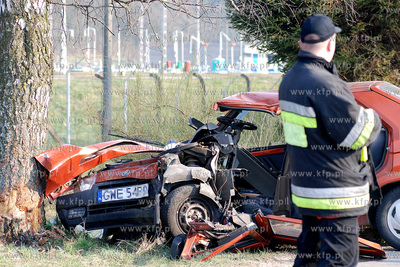 Smiertelny wypadek drogowy na drodze Kazimierz - Debogorze...