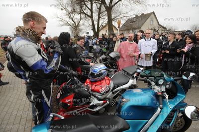 Sobowidz. Rozpoczecie sezonu motocyklowego Jajcarnia...