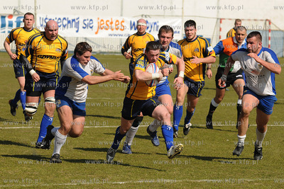 W meczu 13. kolejki ligi rugby Arka Gdynia wygrala...