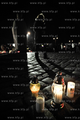 Wielki Piatek, na Placu Trzeciego Tysiaclecia w rocznice...