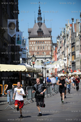 Gdansk. Dlugi Targ. III Swiatowy Zjazd Gdanszczan....