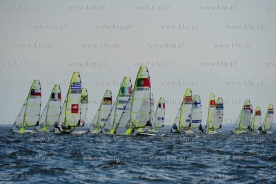 Gdynia. Probny wyscig Mistrzostw Europy w klasie 49'er.
04.07.2010
fot....