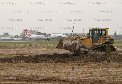 Gdansk, Rebiechowo. Rozbudowa Portu Lotniczego Gdansk...