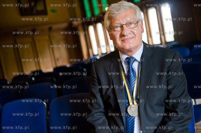 Gdansk. Ratusz Staromiejski. Wreczenie Medali Stolema...