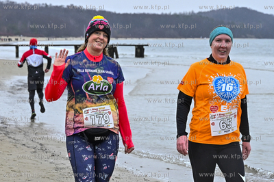 Sopot. Bieg na dystansie 4 km dla Wielkiej Orkiestry...