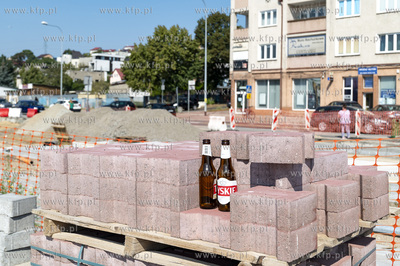 Gdynia Obłuże, rozbudowa ulicy adm. J. Unruga.29.08.2024...