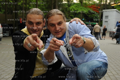 Top-Trendy, nz od lewej Lukasz i Pawel Golec. 26.06.2009...