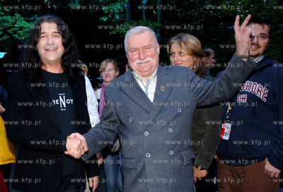 Sopot Festival 2006. Koncert Dzien wspomnien. Nz. Lech...