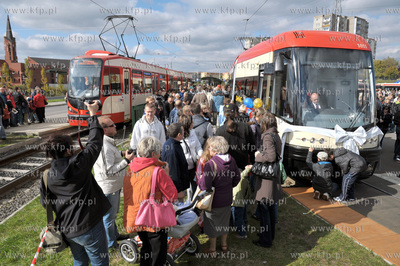 Festyn Komunikacyjny na petli tramwajowej w Gdansku...