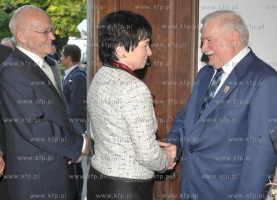 Przyjecie urodzinowe z okazji 68 urodzin Lecha Walesy...