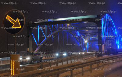 Otwarcie estakady nad aleja Grunwaldzka, bedaca czescia...