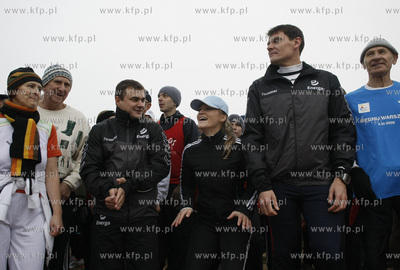 Gdansk Brzezno. Bieg  pod haslem Jestem z Gdanska....