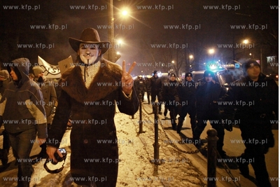 Gdańsk, Protest przeciwko podpisanej przez Polskę...