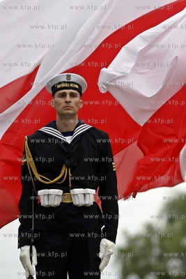 Gdynia.  Święto Marynarki Wojennej. Uroczystosci...