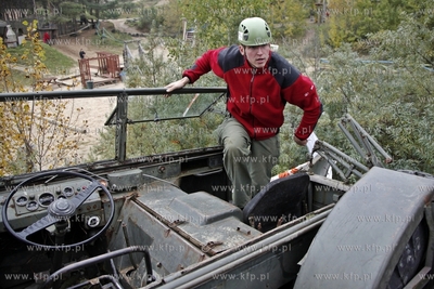Gdynia. Adventure Park. Zawody w prasowaniu na wysokosci.
14.10.2012
fot....