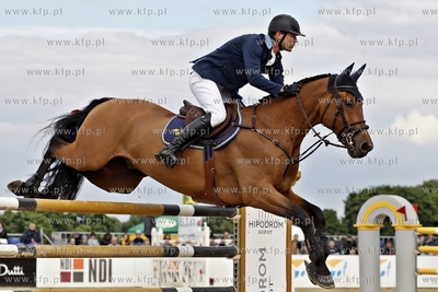 Miedzynarodowe Zawody w Skokach CSIO na sopockim hipodromie....