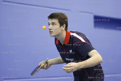 Tenisista stolowy Patryk Zatowka.
17.11.2014
fot....
