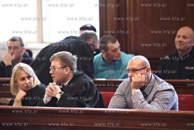 Sad okregowy w Gdansku. Proces  braci B. i ich wspolnikow,...