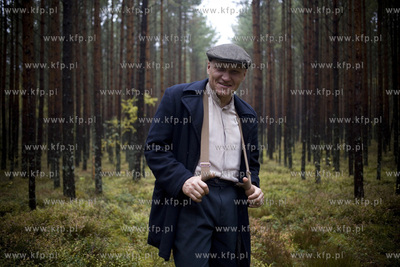 Lasy piaśnickie koło WejherowaPlan zdjęciowy filmu...