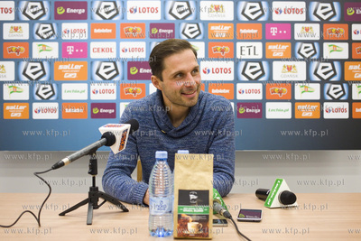 Konferencja prasowa przed meczem Górnik Łęczna -...