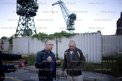 Spacer po Stoczni Gdańskiej w godzinie rozpoczęcia...