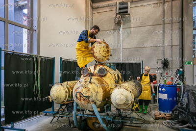 Centrum Konserwacji Wraków Statków w Tczewie. Rozpoczęcie...