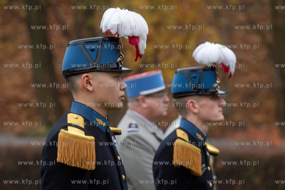 Wojskowy Cmentarz Francuski w Gdańsku. Uroczystości...